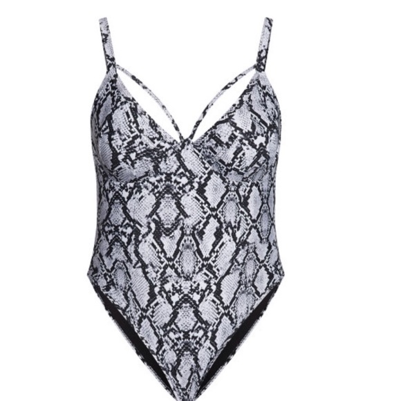 City Chic Other - City Chic Snake Black 1 pc bathing suit